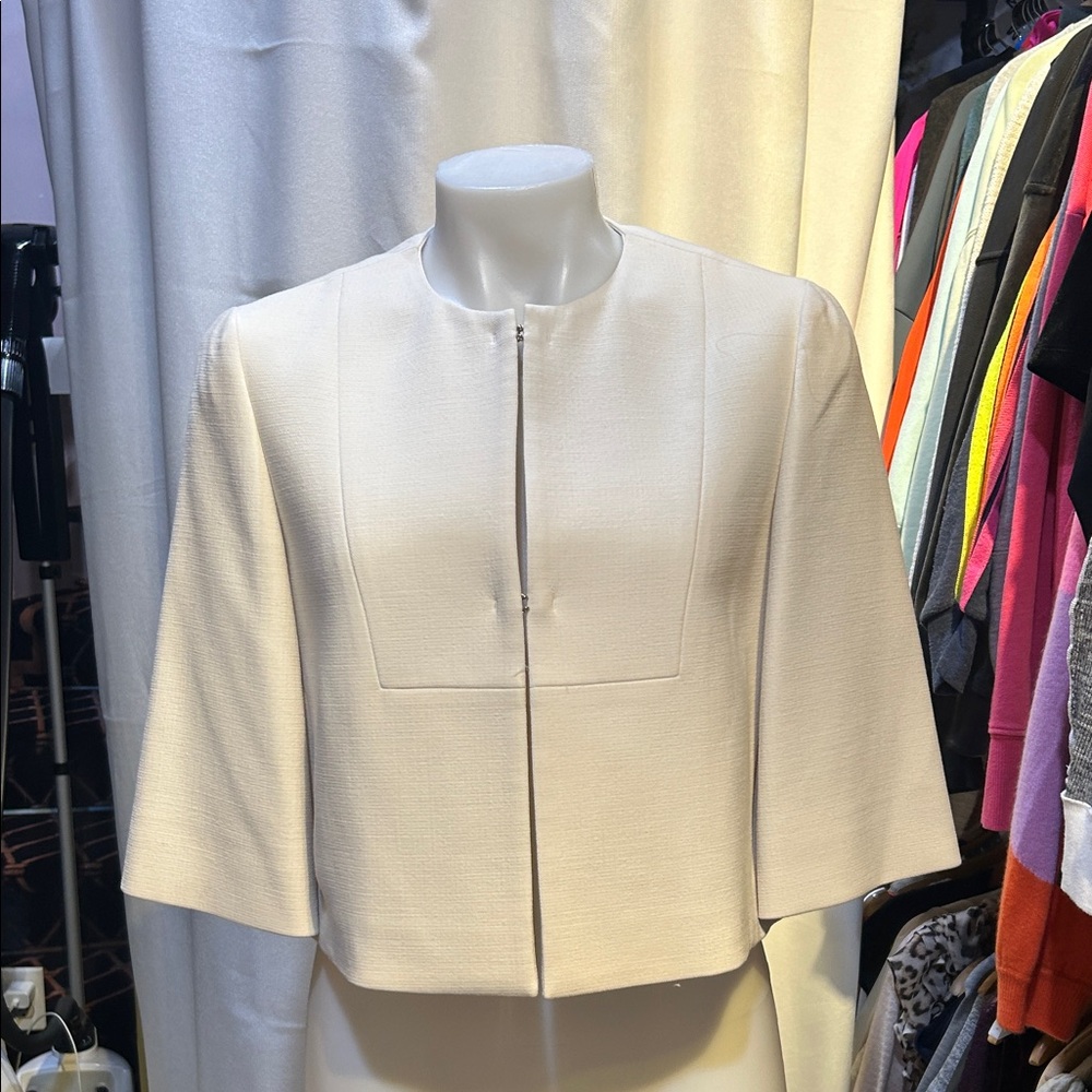 Emilio Pucci Cream Cape Jacket